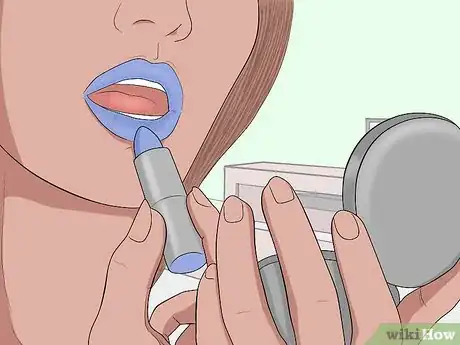 Image titled Wear Blue Lipstick Step 7