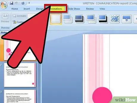 Image titled Remove All Transitions in Powerpoint 2007 Step 3