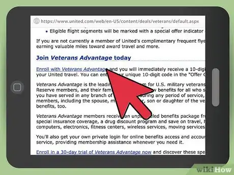 Image titled Get Military Discount On Flights Step 2