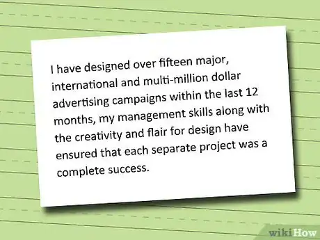 Image titled Write a Resume for an Advertising Job Step 6