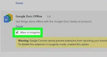 Enable Extensions in Chrome's Incognito Mode