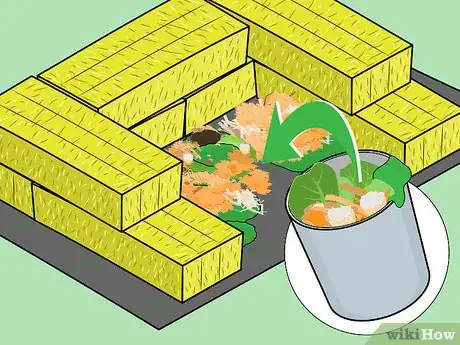 Image titled Build a Straw Bale Compost Bin Step 6