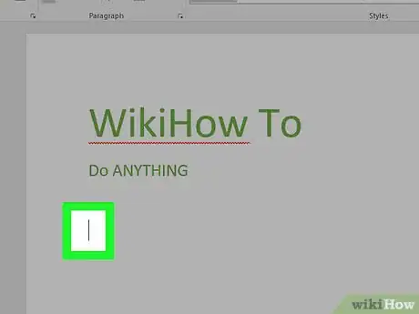Image titled Add a Check Mark to a Word Document Step 2