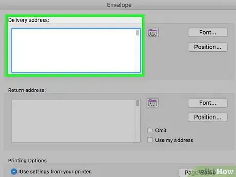 Image titled Print on an Envelope Using Microsoft Word Step 21