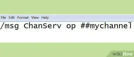 Image titled Set up Your Own IRC Channel on Freenode.Net Step 5