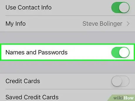 Image titled Save Your Name and Passwords for Safari on an iPhone Step 18