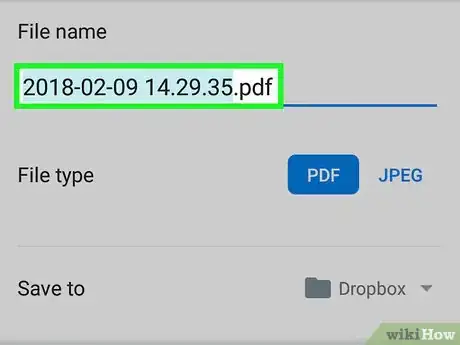 Image titled Scan Documents to Dropbox on Android Step 7