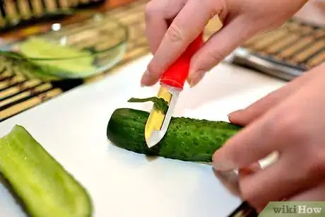 Image titled Peel and Seed a Cucumber Step 15