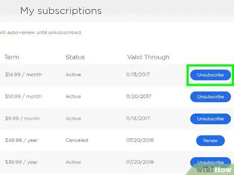 Image titled Cancel Showtime on a Roku Step 5