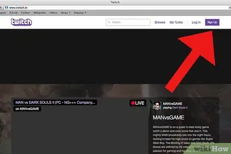 Image titled Create an Account on Twitch Step 2