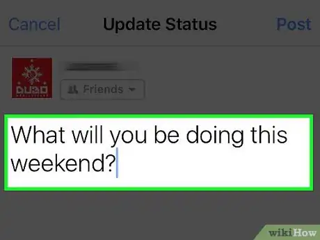 Image titled Get People to Like Your Facebook Status Step 10