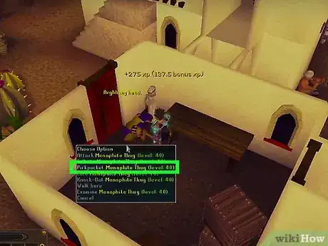 Image titled Get 99 Thieving on RuneScape Step 4