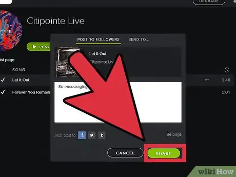 Image titled Share Music with Spotify Step 7