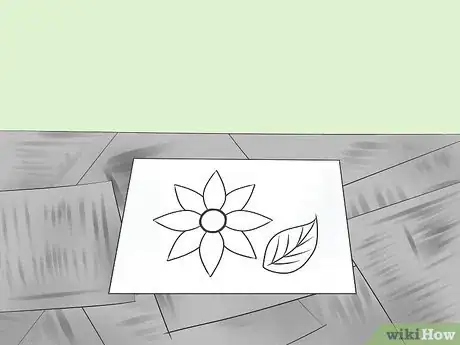 Image titled Create a Raised M‐Seal Design for a Painted Terracotta Pot Step 6