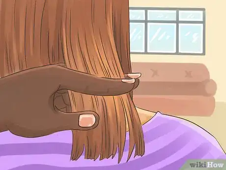 Image titled Cut Hair Straight Step 15