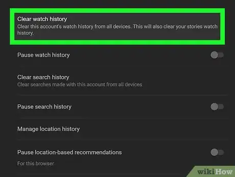 Image titled Delete Your YouTube Music Search History on PC or Mac Step 5