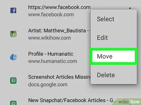 Image titled Move Bookmarks on Chrome on Android Step 6