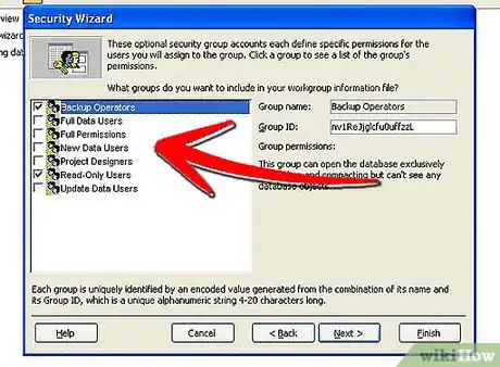 Image titled Establish User Level Security in Microsoft Access Step 6Bullet1