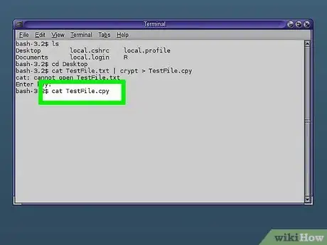 Image titled Encrypt Files in Unix Step 5