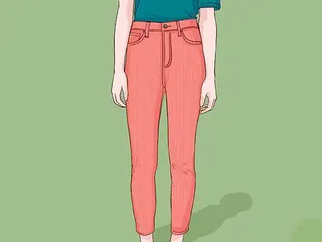 Image titled Wear Pink Corduroy Pants Step 1