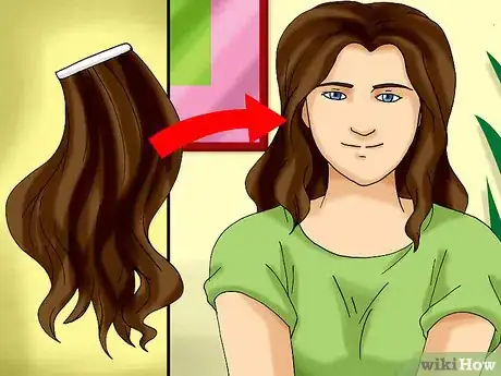 Image titled Prepare Hair for Hair Extensions Step 1