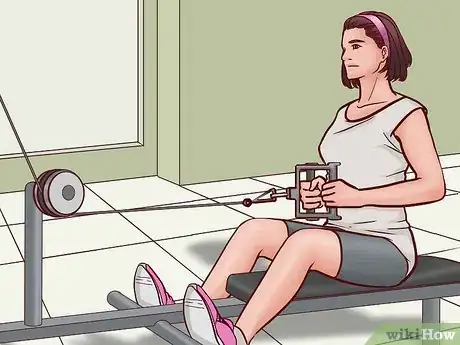Image titled Do a Seated Cable Row Step 7
