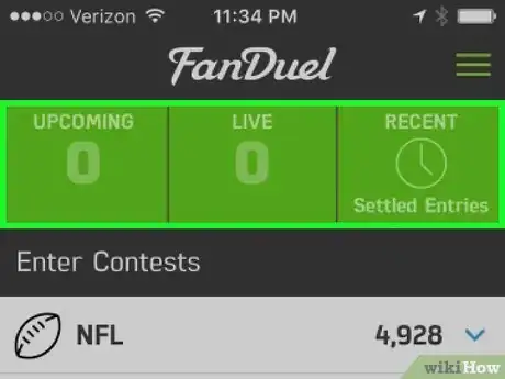 Image titled Use the FanDuel Fantasy Sports App Step 15
