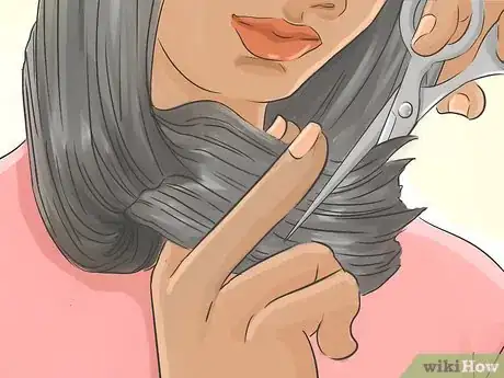 Image titled Cut Hair Straight Step 10