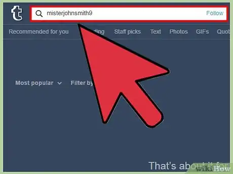 Image titled Block Someone on Tumblr Step 11