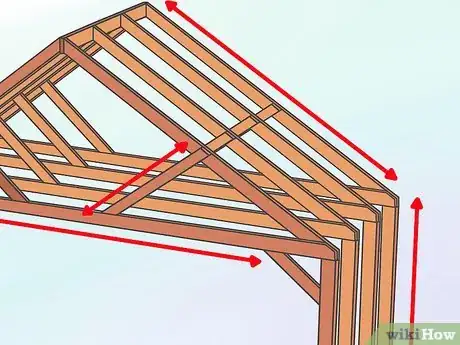 Image titled Frame a Roof Step 3