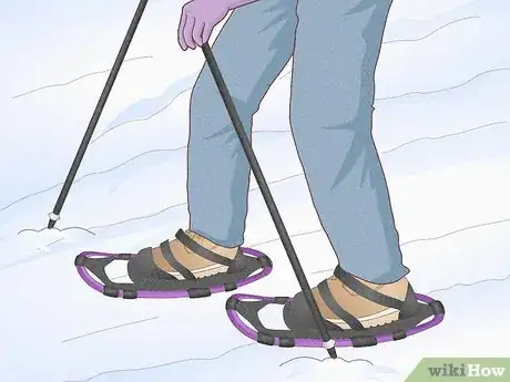 Image titled Snowshoe Step 4