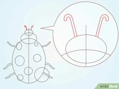 Image titled Draw a Ladybird Step 4