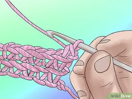 Image titled Crochet a Pink Ribbon Scarf Step 5