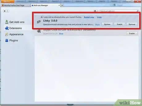 Image titled Uninstall Firefox Addons Step 8
