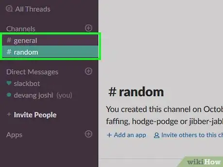 Image titled Use Threads on Slack on PC or Mac Step 2