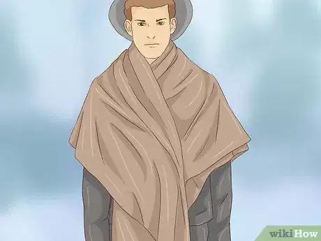 Image titled Wear a Blanket Scarf Step 4