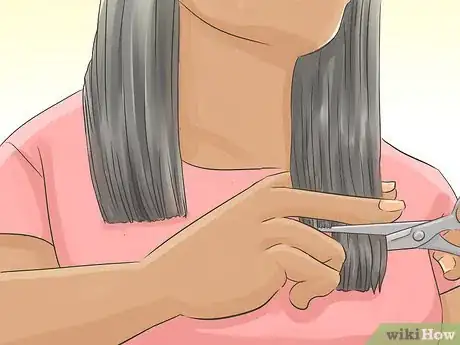 Image titled Cut Hair Straight Step 11