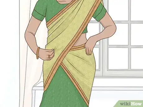 Image titled Wear a Half Saree Step 12