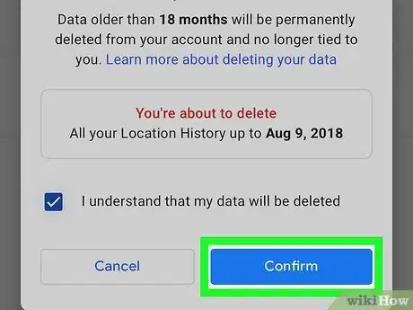Image titled Stop and Delete Tracking on Google Maps Step 15