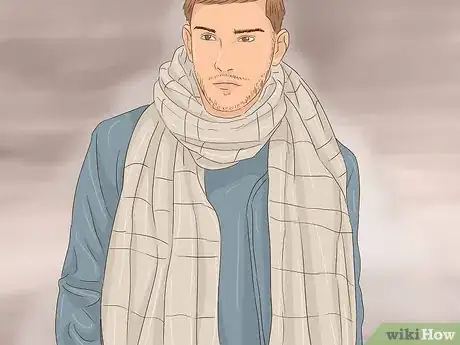 Image titled Wear a Blanket Scarf Step 1