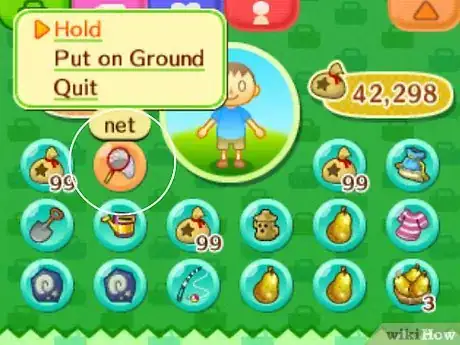 Image titled Save Pocket Space in Animal Crossing Step 2