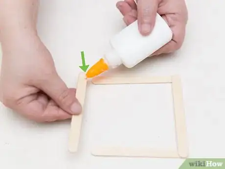 Image titled Make Photo Frames from Ice Cream Sticks Step 2