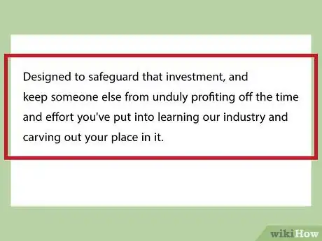 Image titled Draft an Employee Noncompete Agreement Step 5