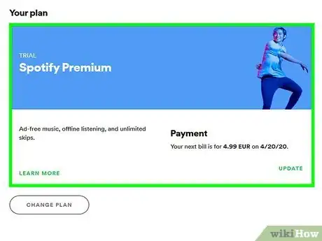 Image titled Cancel a Spotify Premium Trial Step 4