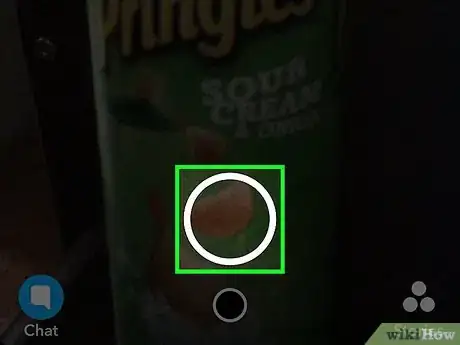 Image titled Switch Cameras While Recording Video on Snapchat Step 2