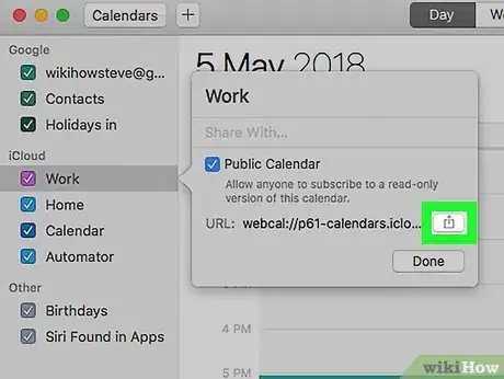 Image titled Share an Apple Calendar on PC or Mac Step 5