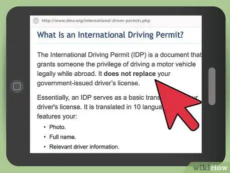 Image titled Apply for an International Driving Licence in the United States Step 1