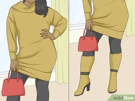 Image titled Style Black Tights Step 11