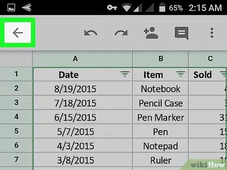 Image titled Use Importrange on Google Sheets on Android Step 6