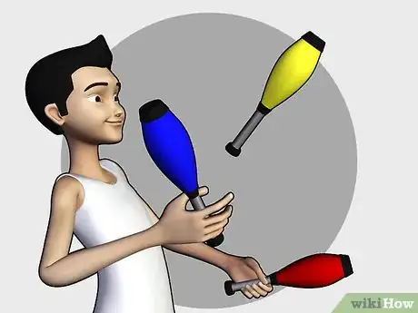 Image titled Juggle Three Clubs Step 9